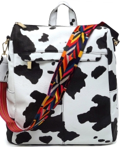 Fashion Convertible Backpack LHU436 COW